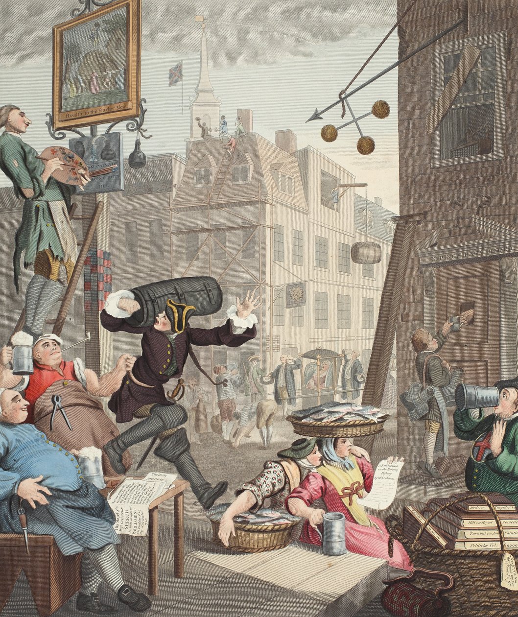 Calle de la Cerveza, ilustración de 