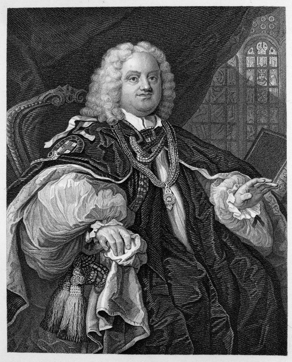 Obispo Hoadly de William Hogarth