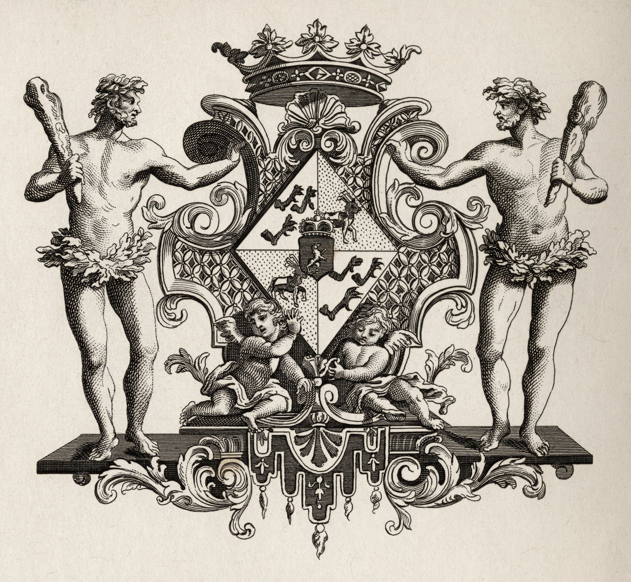 Escudo de armas de la Duquesa de Kendal, de 