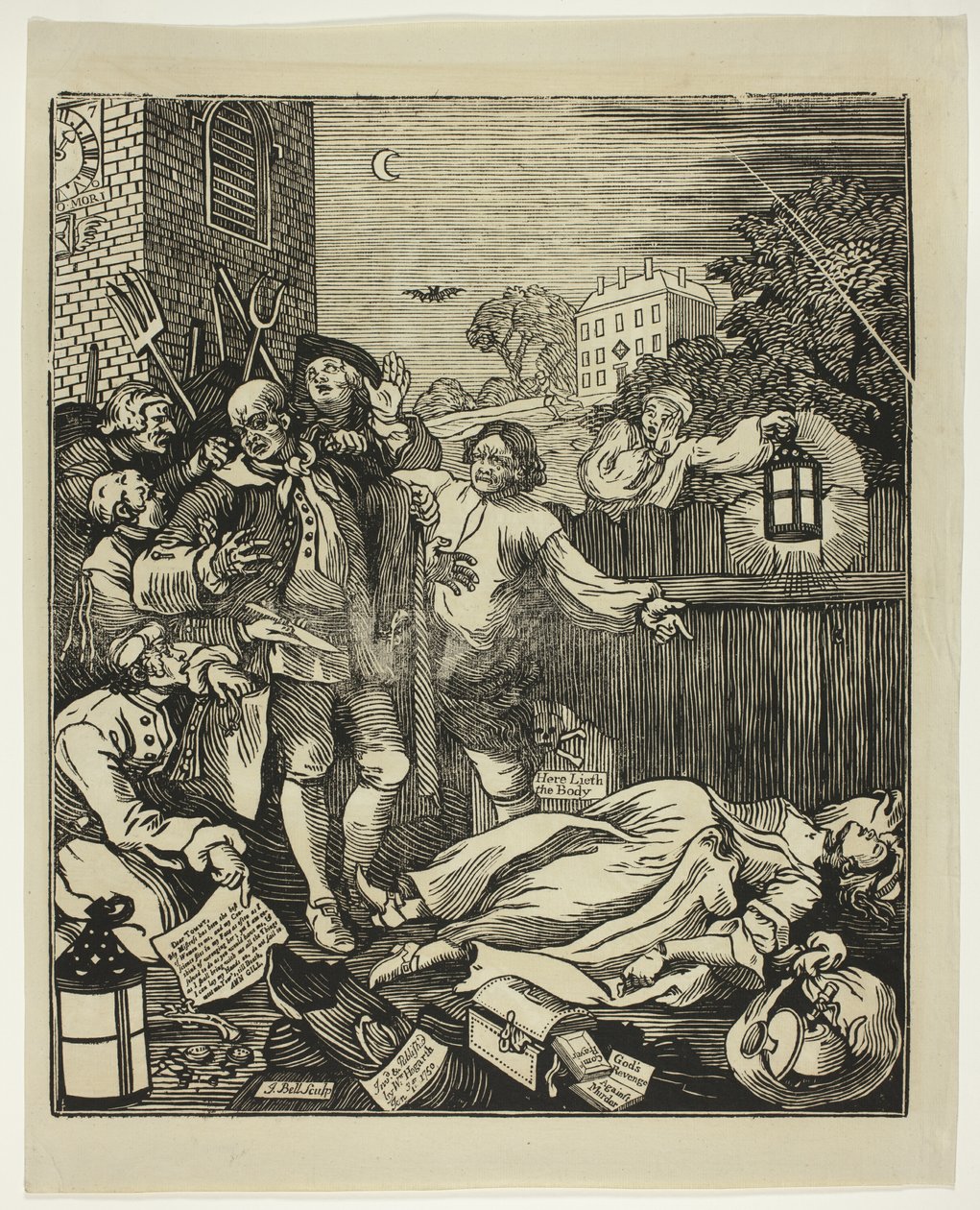 Crueldad en perfección de William Hogarth