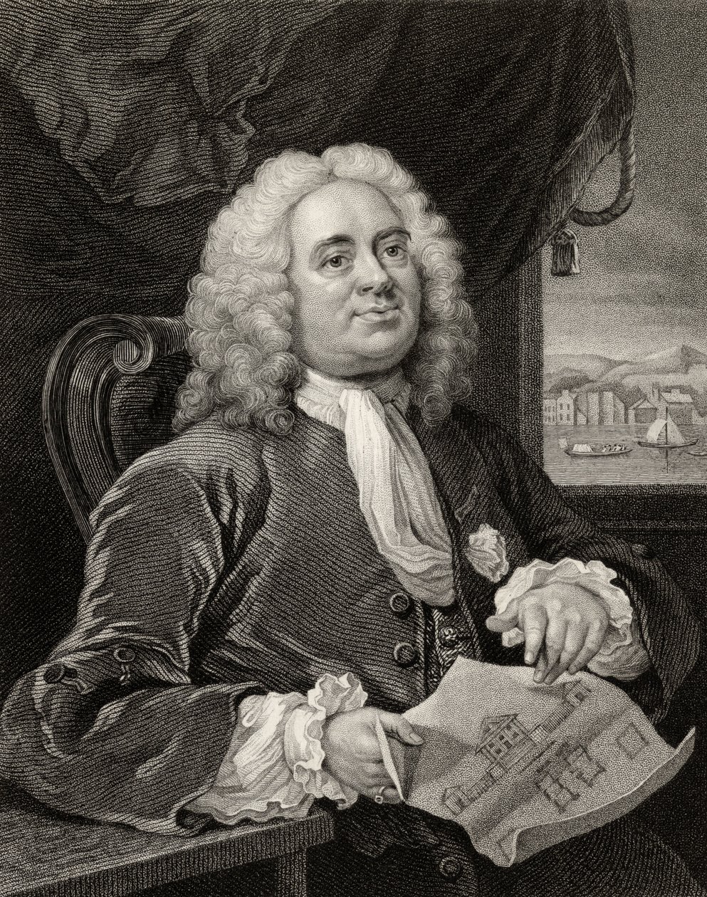 Daniel Lock de William Hogarth
