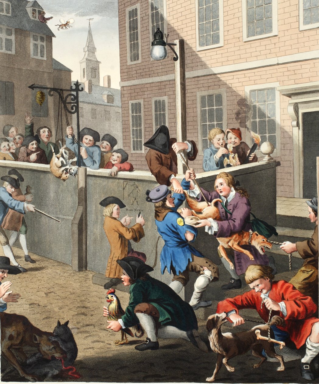 Erste Stufe der Grausamkeit, Illustration aus 