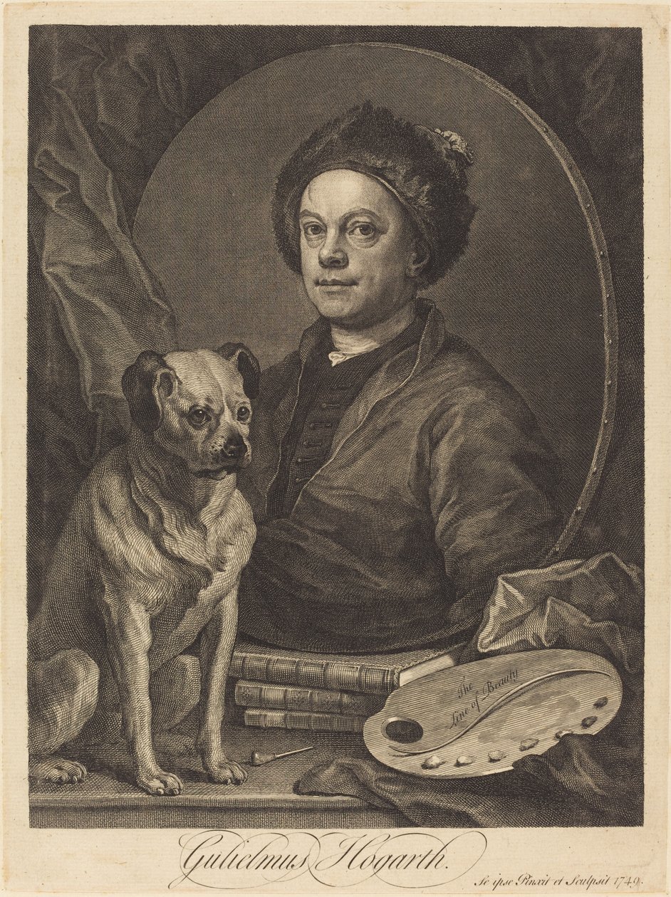 Gulielmus Hogarth de William Hogarth