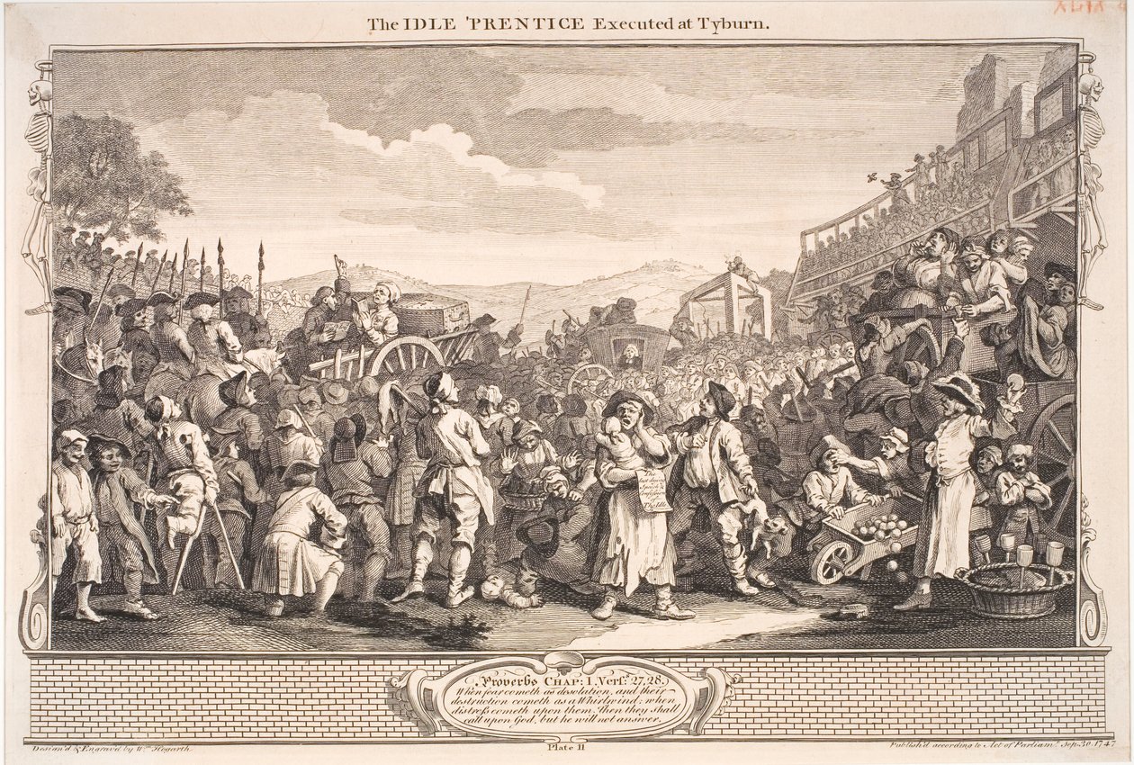 Industria y Ociosidad de William Hogarth