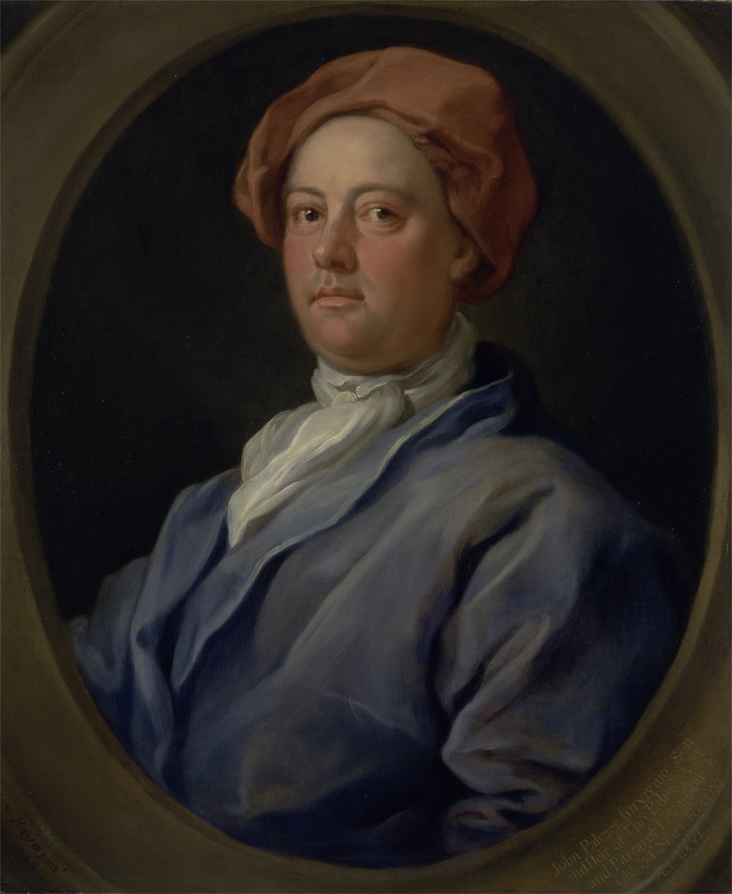 John Palmer, Abogado del Inner Temple de William Hogarth