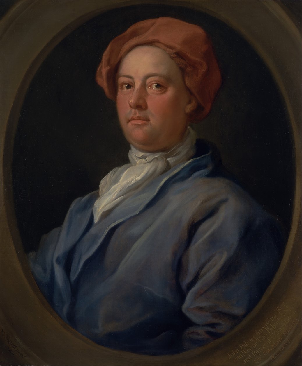 John Palmer, Abogado del Inner Temple de William Hogarth