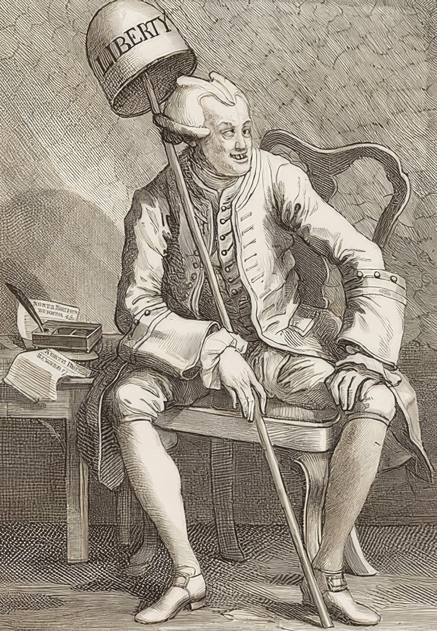 John Wilkes Esq. de William Hogarth