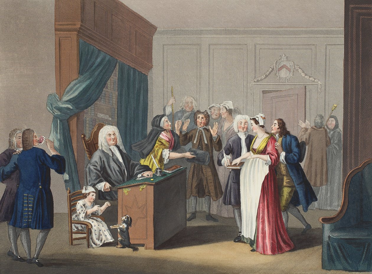 La justicia triunfa, ilustración de 