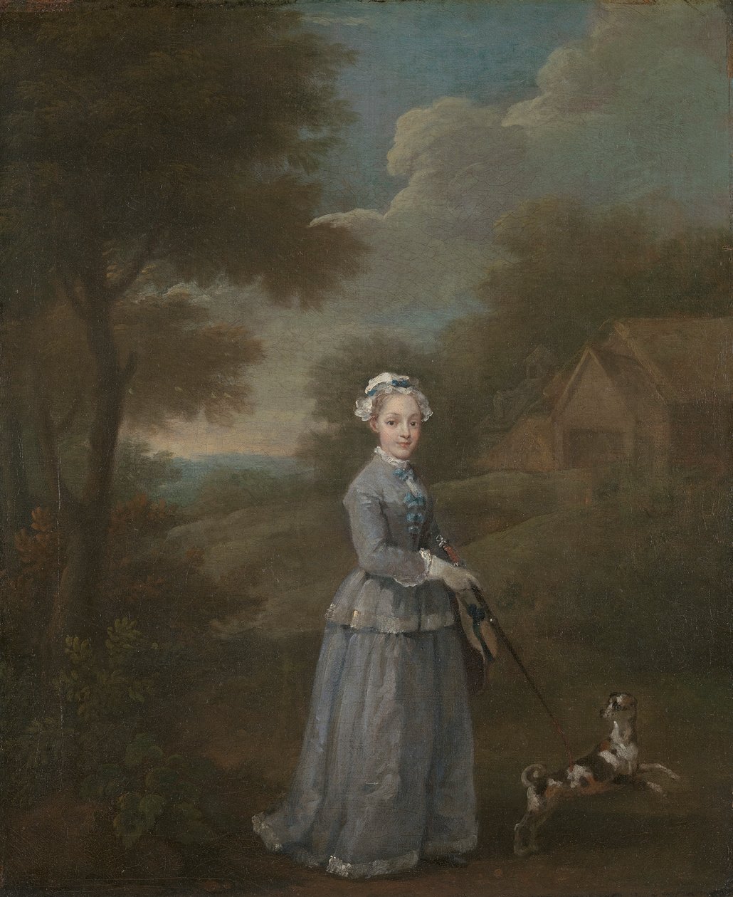 Srta. Wood de William Hogarth
