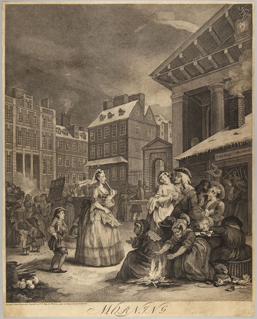 Mañana de William Hogarth
