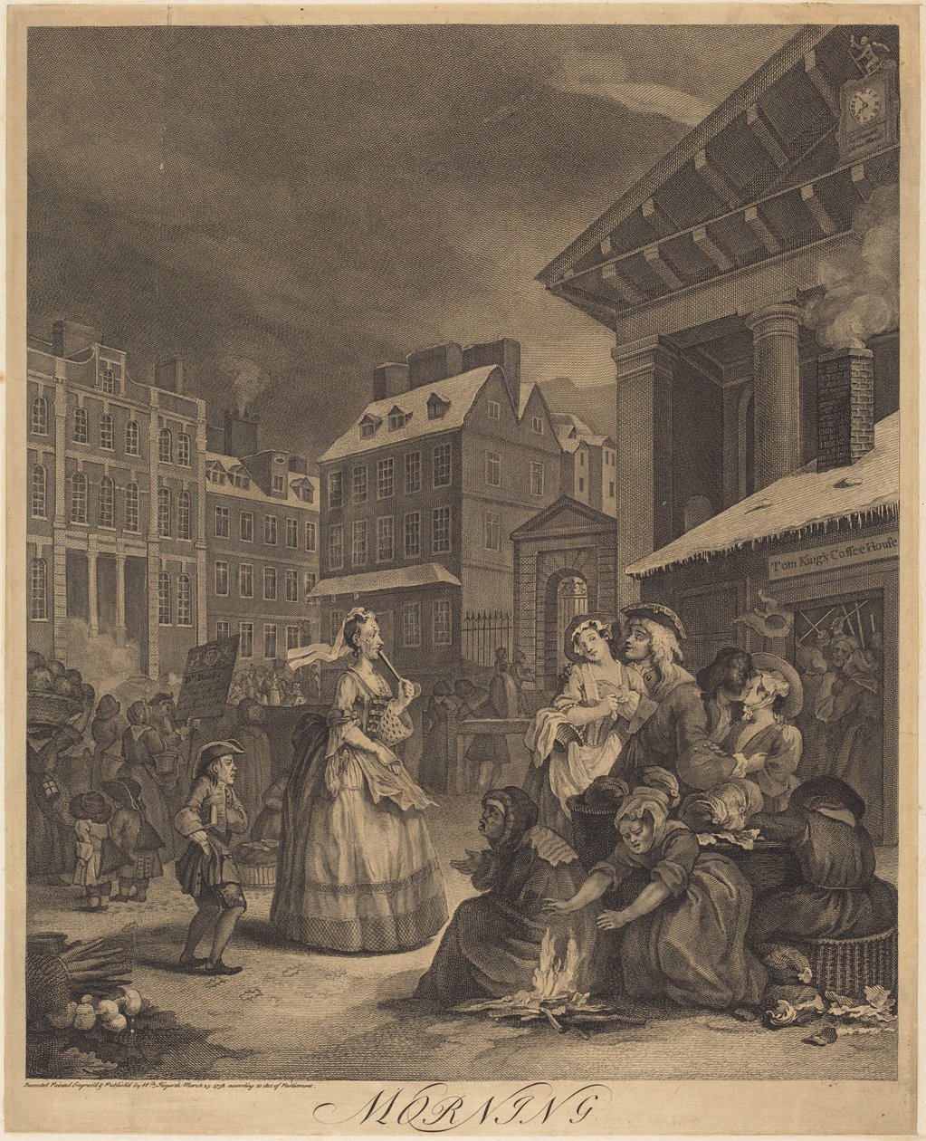Mañana de William Hogarth