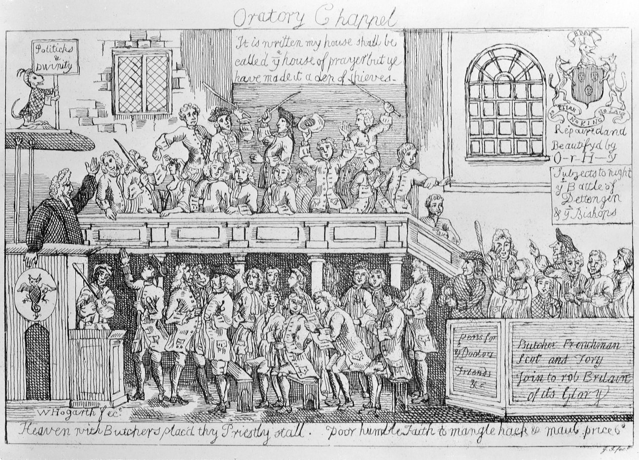 Capilla del Oratorio de William Hogarth