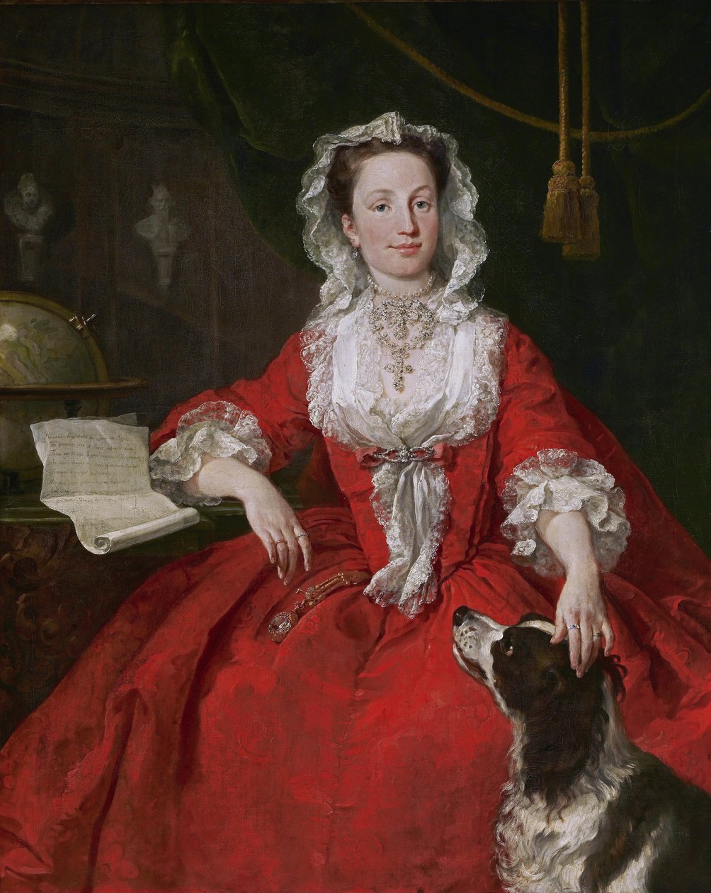 Retrato de la Srta. Mary Edwards de William Hogarth
