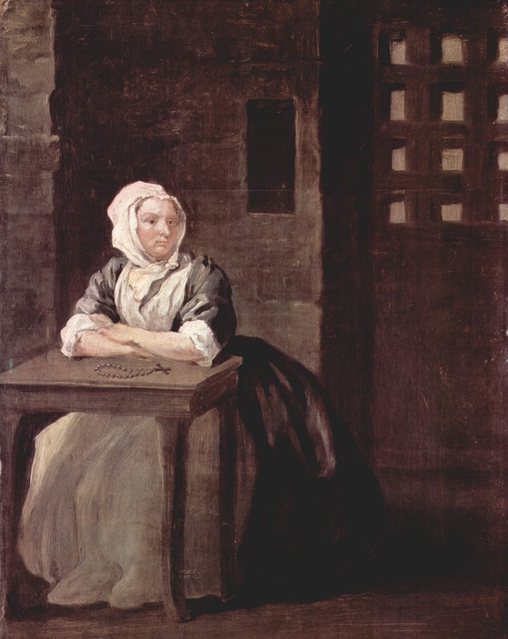 Sarah Malcolm (fallecida en 1733) de William Hogarth