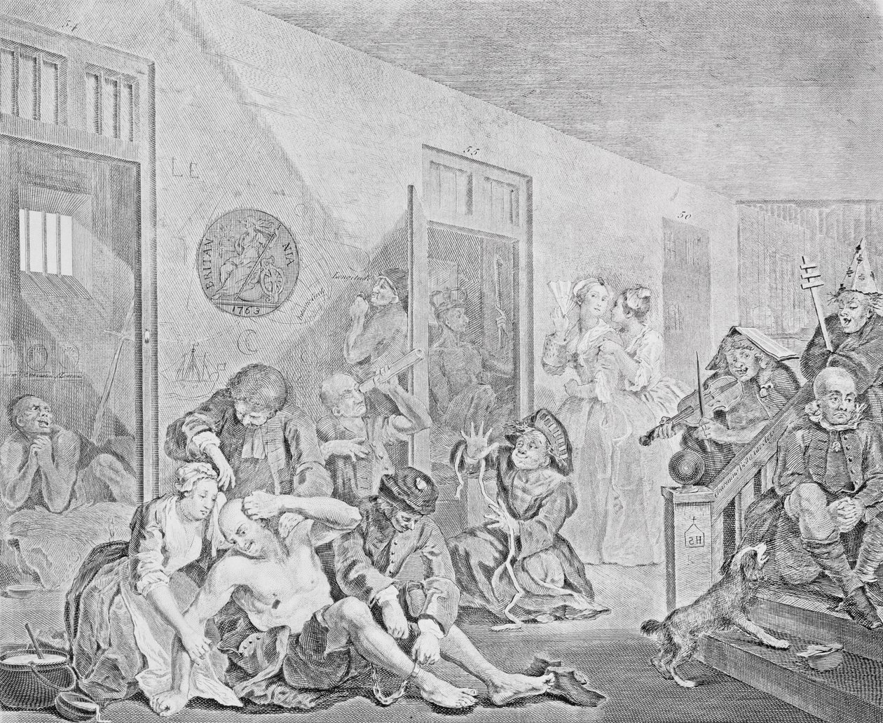Escena en un manicomio, de A Rake