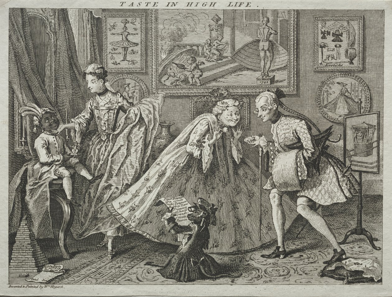 El sabor de la buena vida de William Hogarth