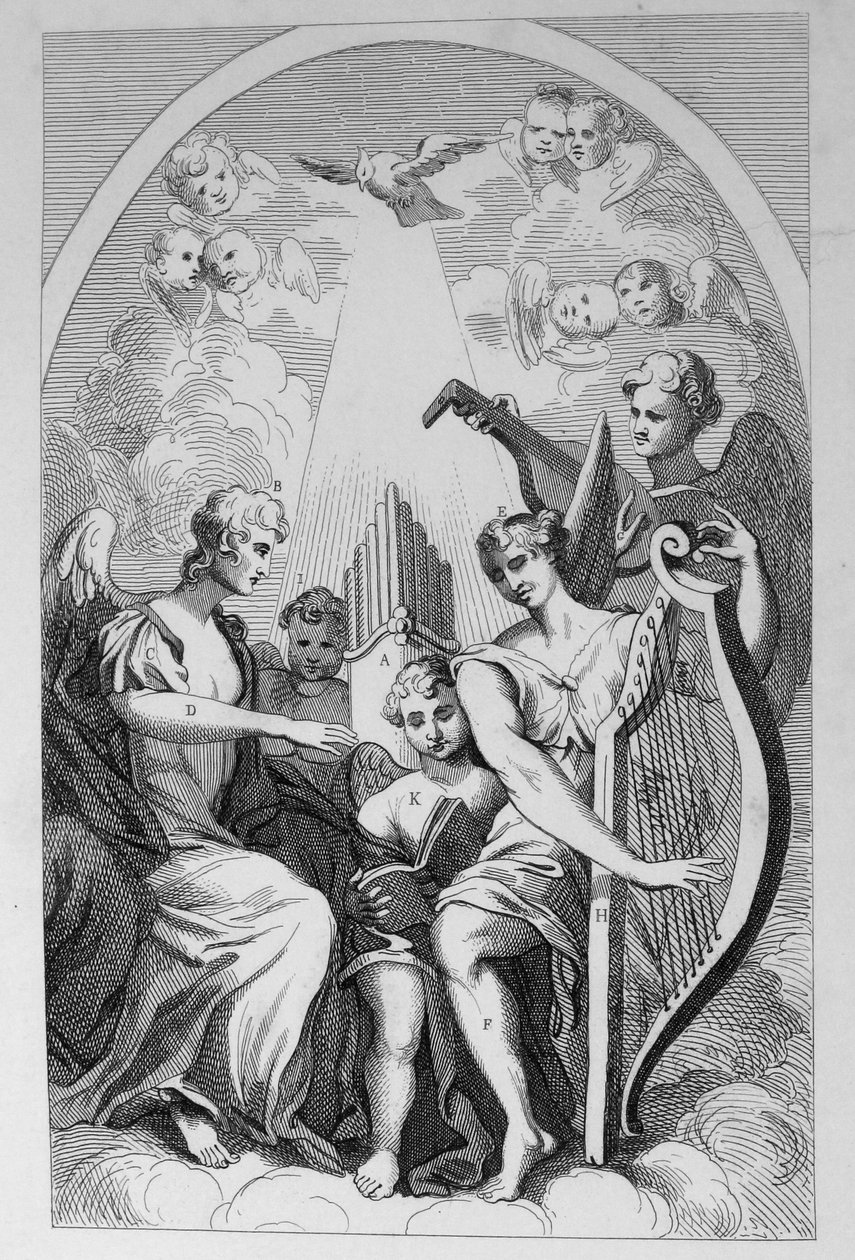 El retablo de San Clemente Danes, Strand de William Hogarth