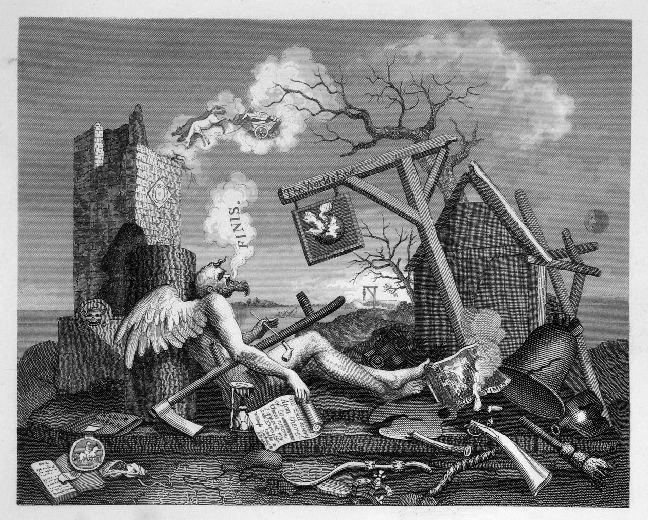 El Bathos de William Hogarth