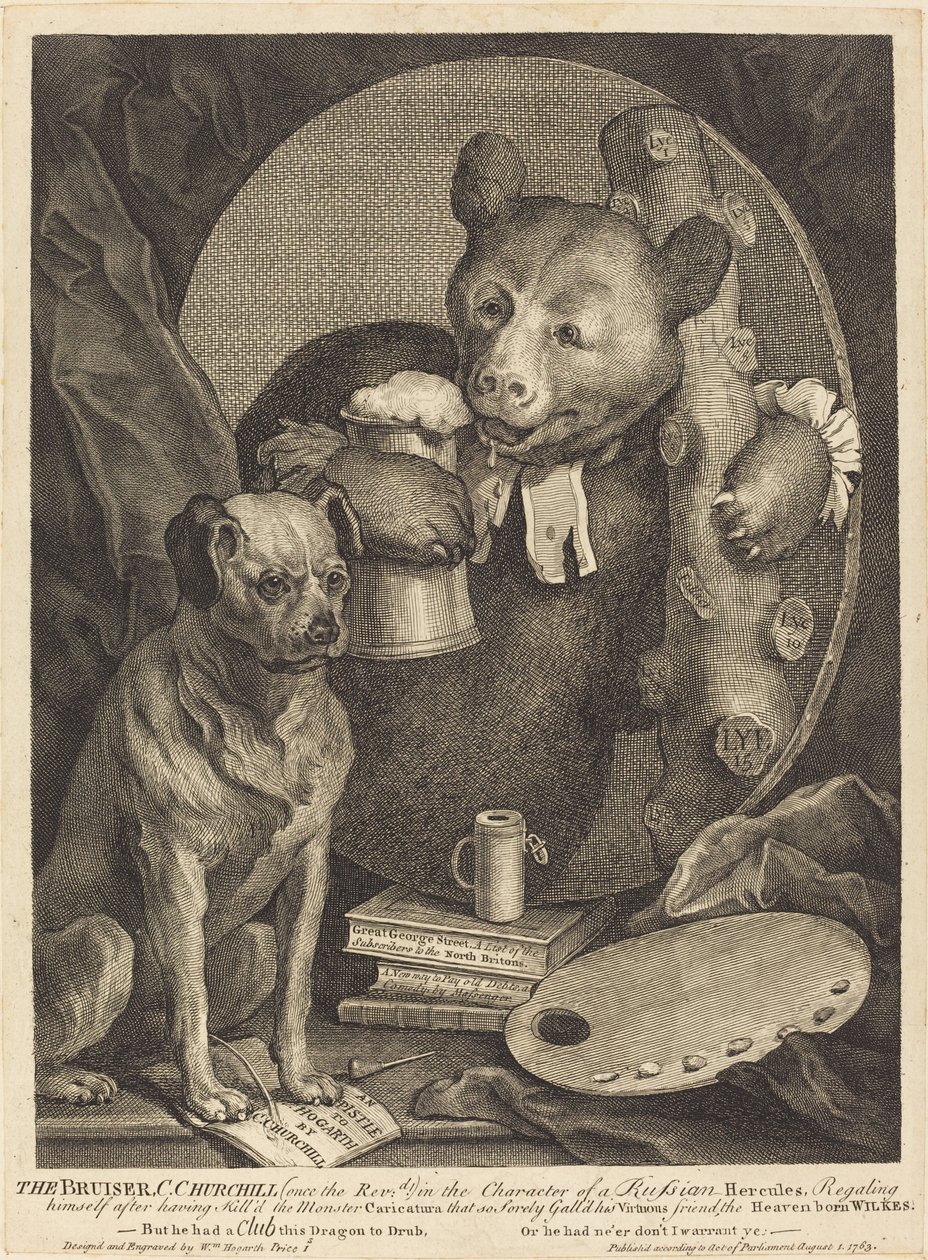 El Matón de William Hogarth