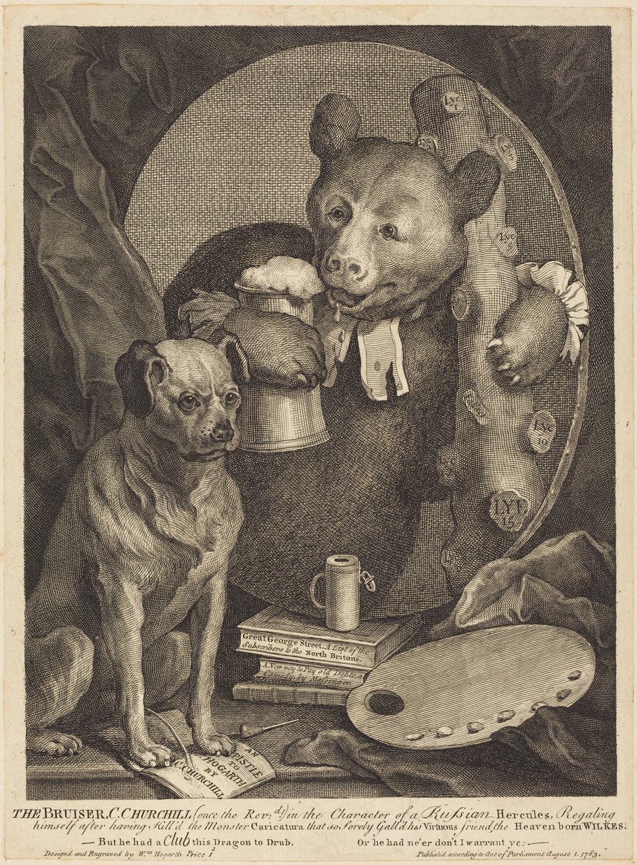 El pendenciero de William Hogarth