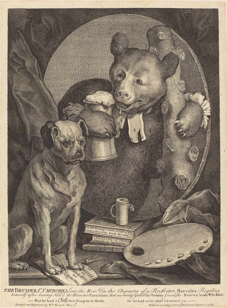 El Matón de William Hogarth
