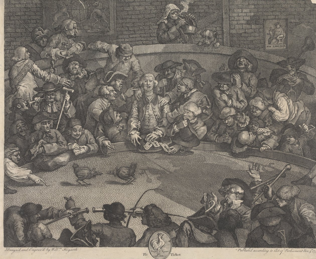 La cabina de mando de William Hogarth