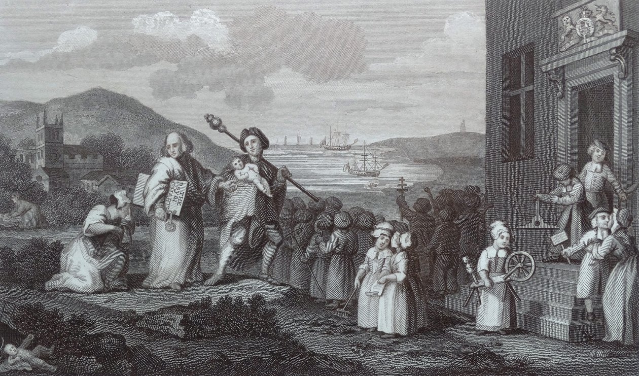 Los Niños Expósitos de William Hogarth