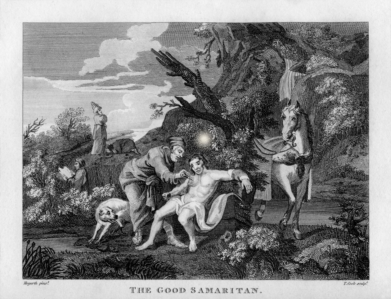 El Buen Samaritano de William Hogarth