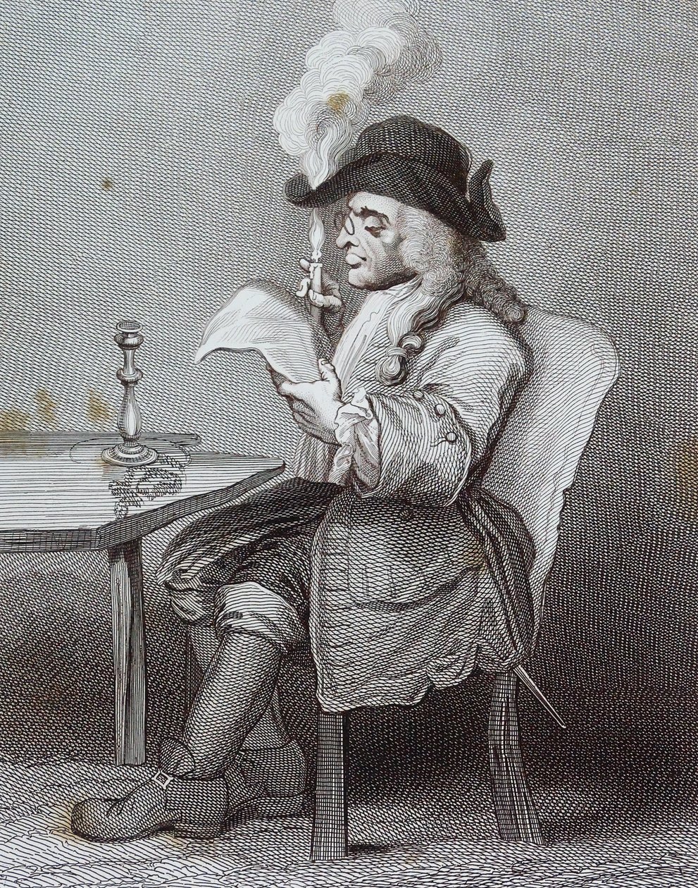 El político. de William Hogarth (16971764), de William Hogarth