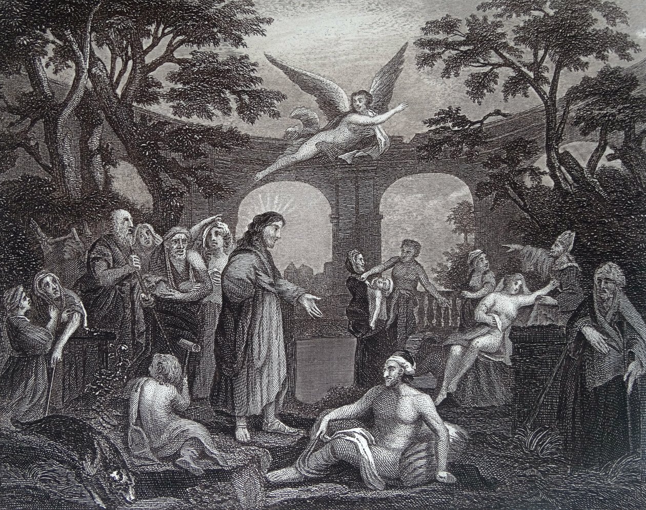 El estanque de Betesda de William Hogarth