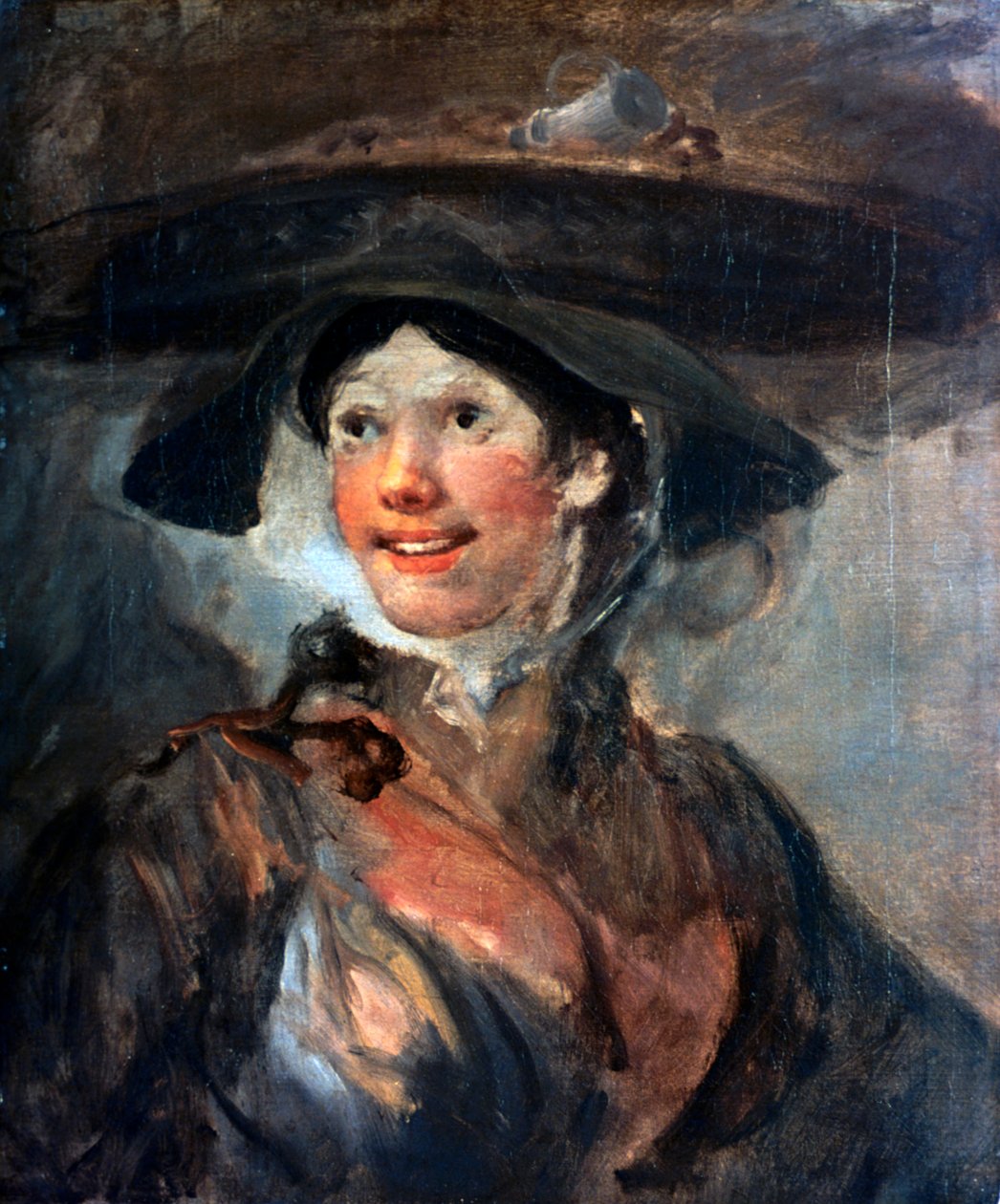 La Chica de los Camarones, c. 1745 de William Hogarth