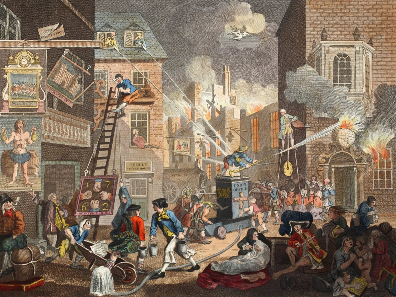 El Tiempo, Placa I, ilustración de 