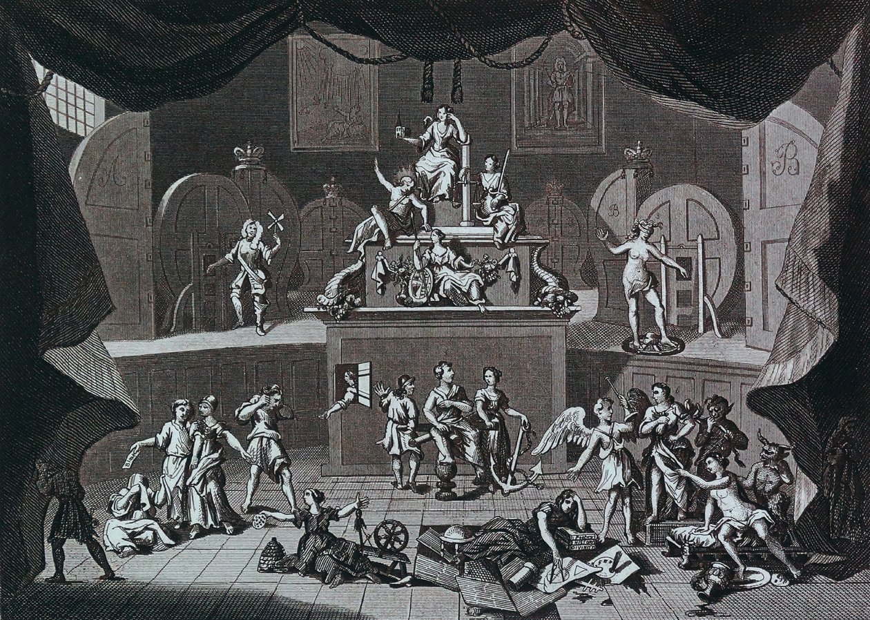 La lotería de William Hogarth