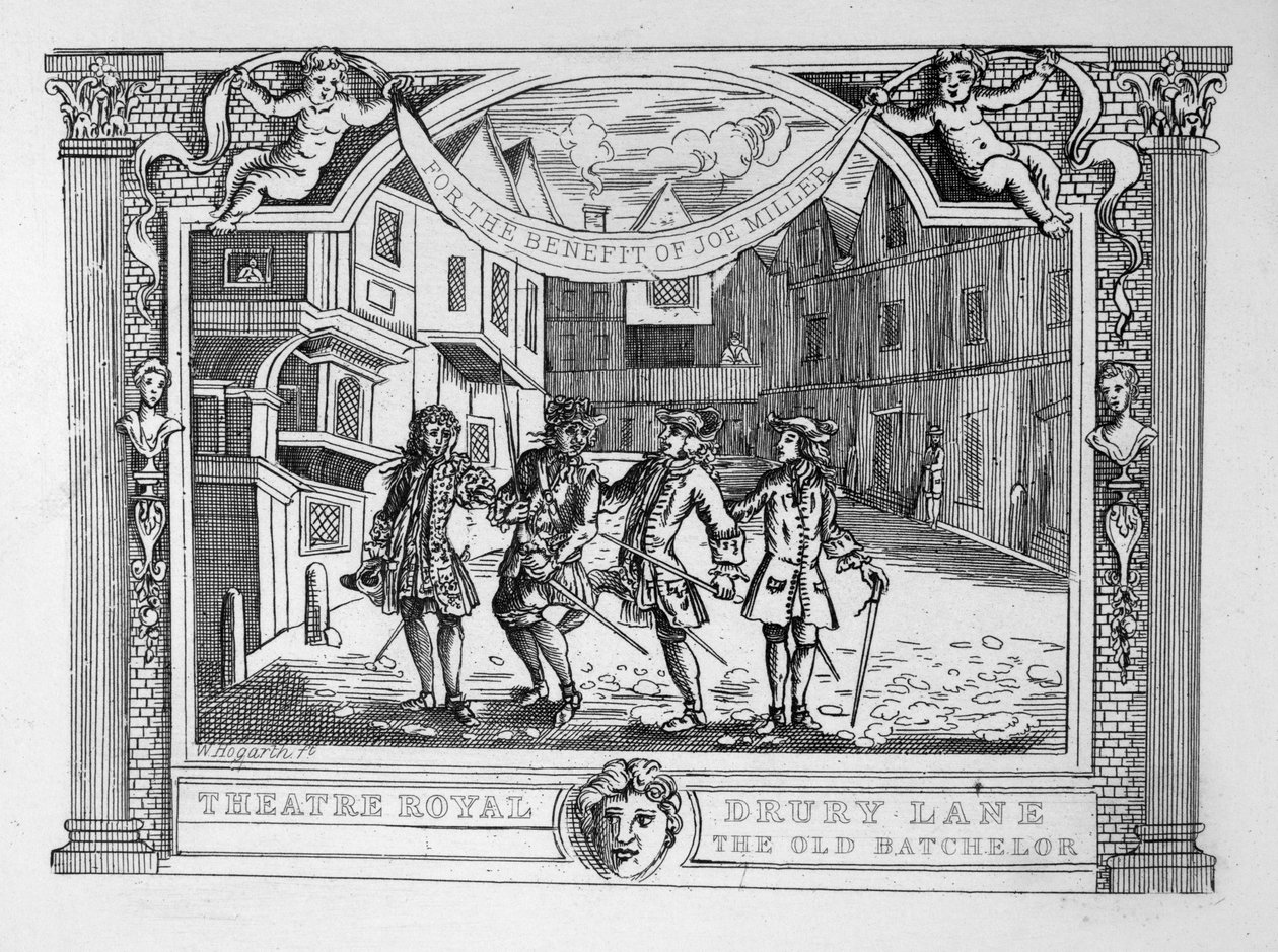 Teatro Real, Dury Lane El viejo soltero de William Hogarth