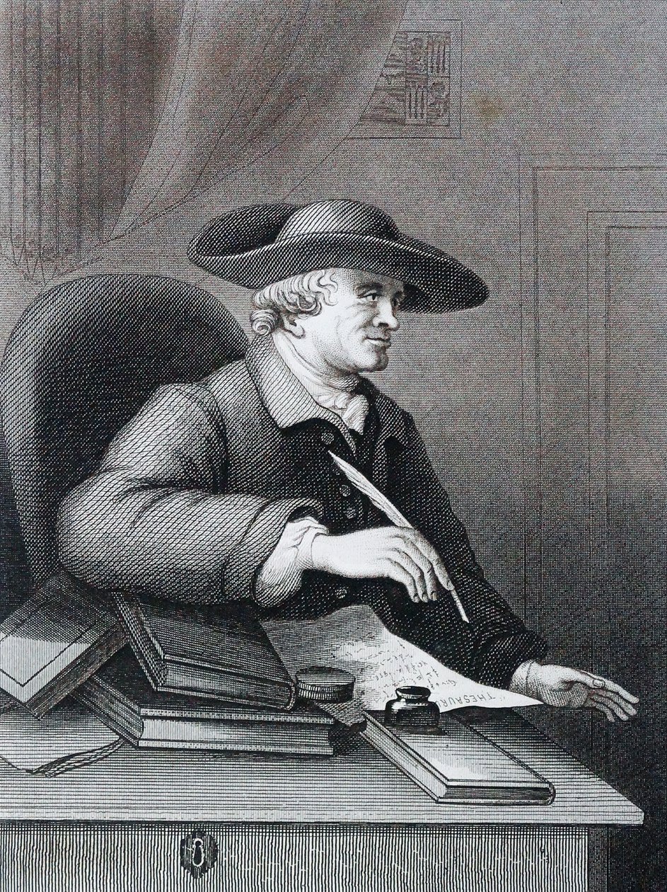 Thomas Morell (1703 1784) libretista inglés, erudito clásico por William Hogarth de William Hogarth
