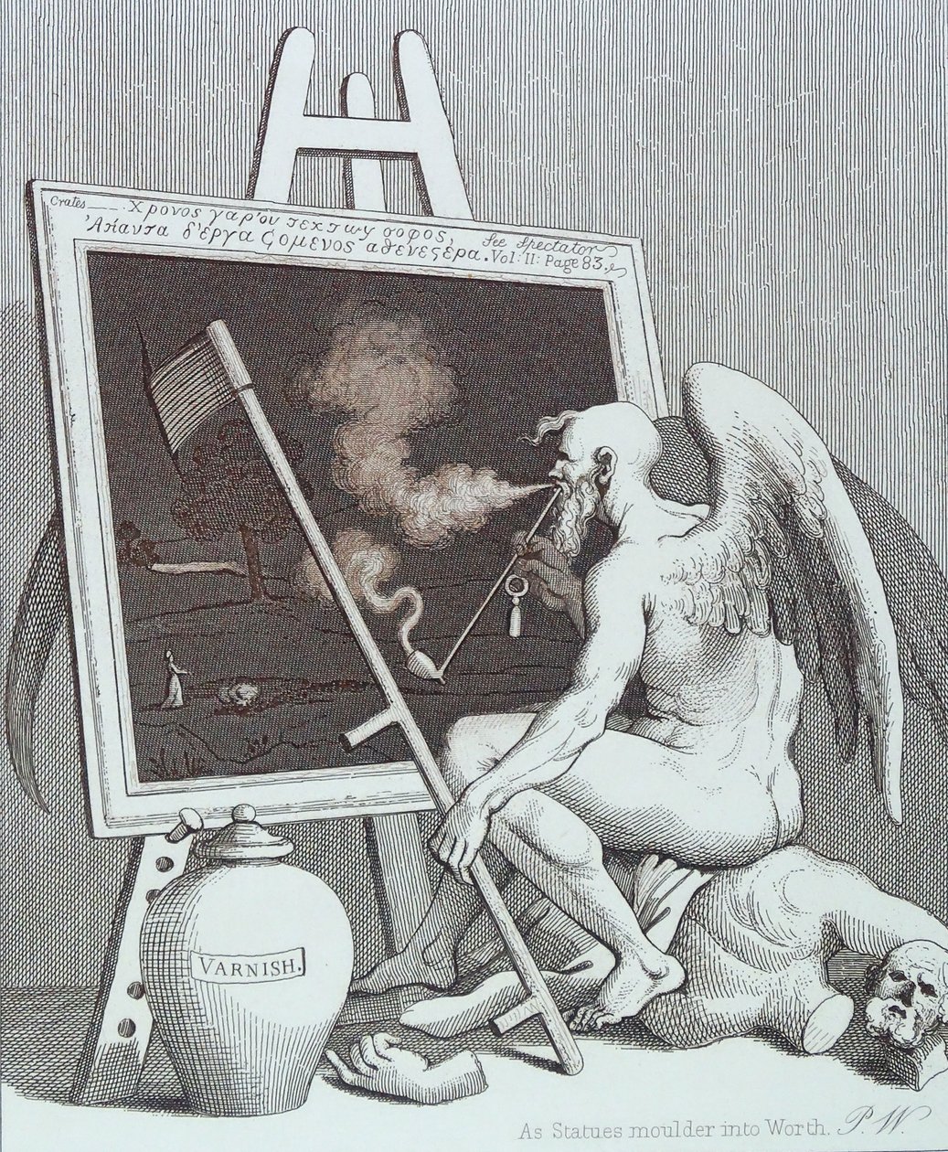 Apela a la naturaleza y a ti mismo de William Hogarth