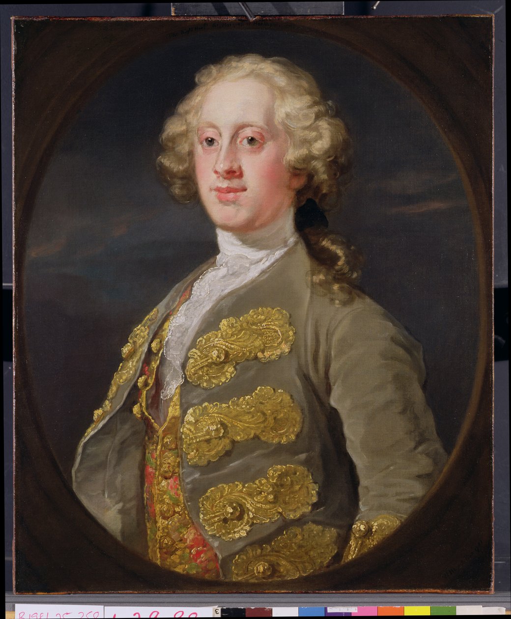 William Cavendish, Marqués de Hartington, luego 4º Duque de Devonshire (1720-64) 1741 de William Hogarth