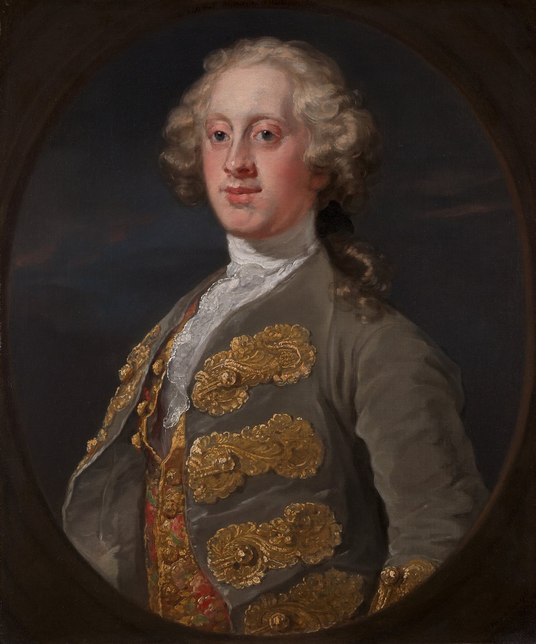 William Cavendish, Marqués de Hartington, luego cuarto Duque de Devonshire de William Hogarth