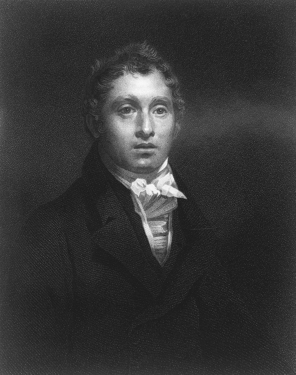 Sir David Brewster, físico escocés, 1800s de William Holl