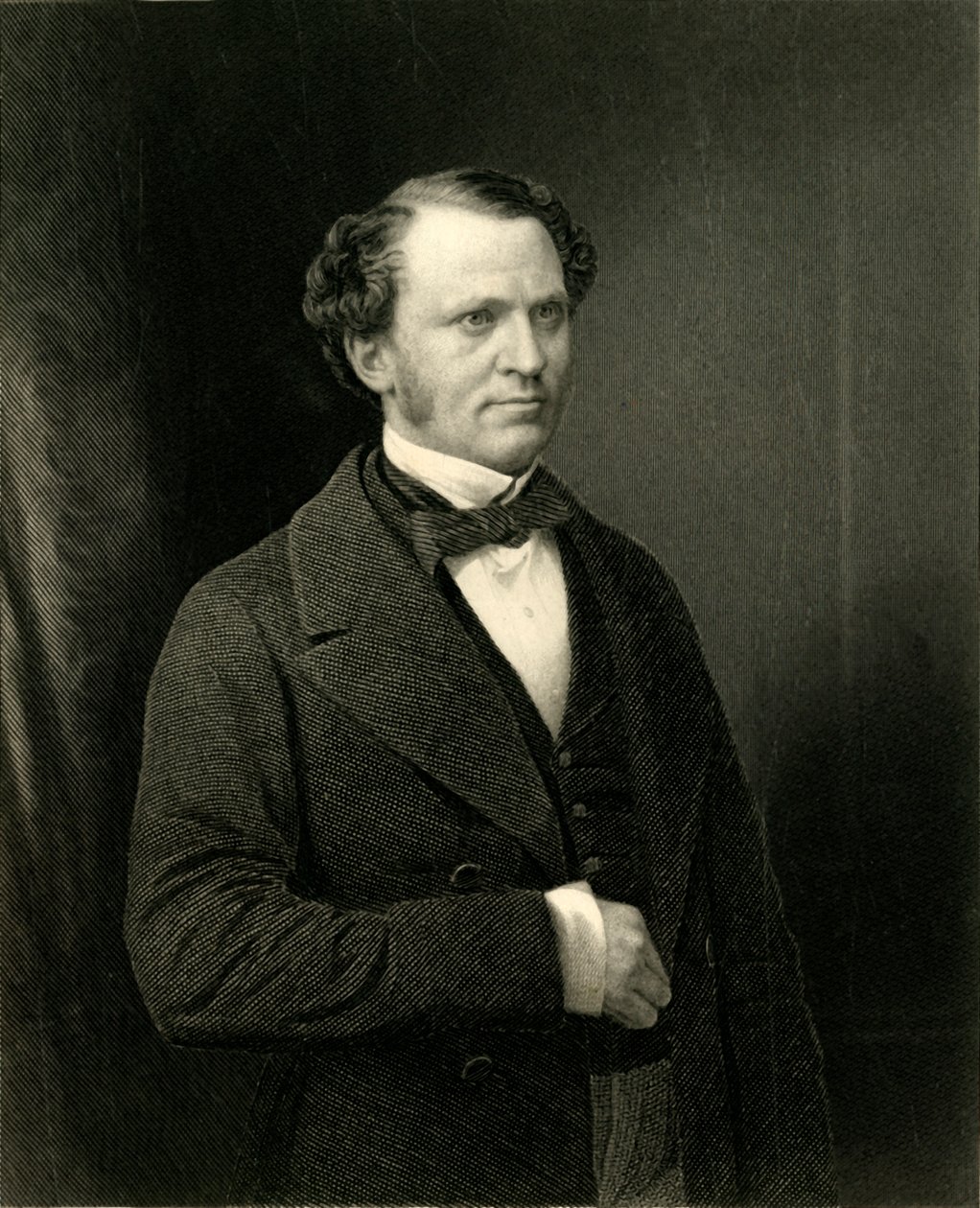 El Muy Honorable Edward Henry Stanley. Conde de Derby, c. 1872 de William Holl