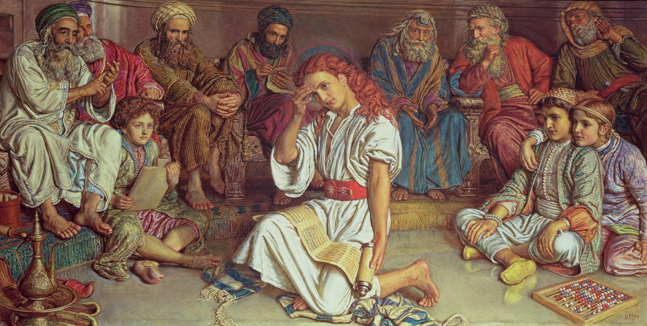 Cristo entre los doctores, 1887 de William Holman Hunt