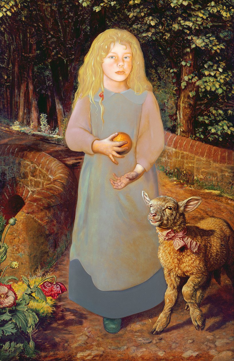 Señorita Flamborough de William Holman Hunt