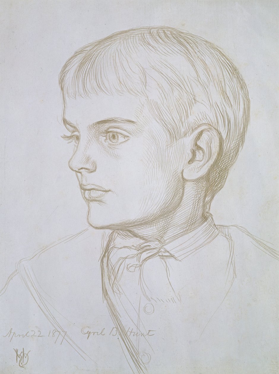 Mi hijo Cyril, 1877 de William Holman Hunt