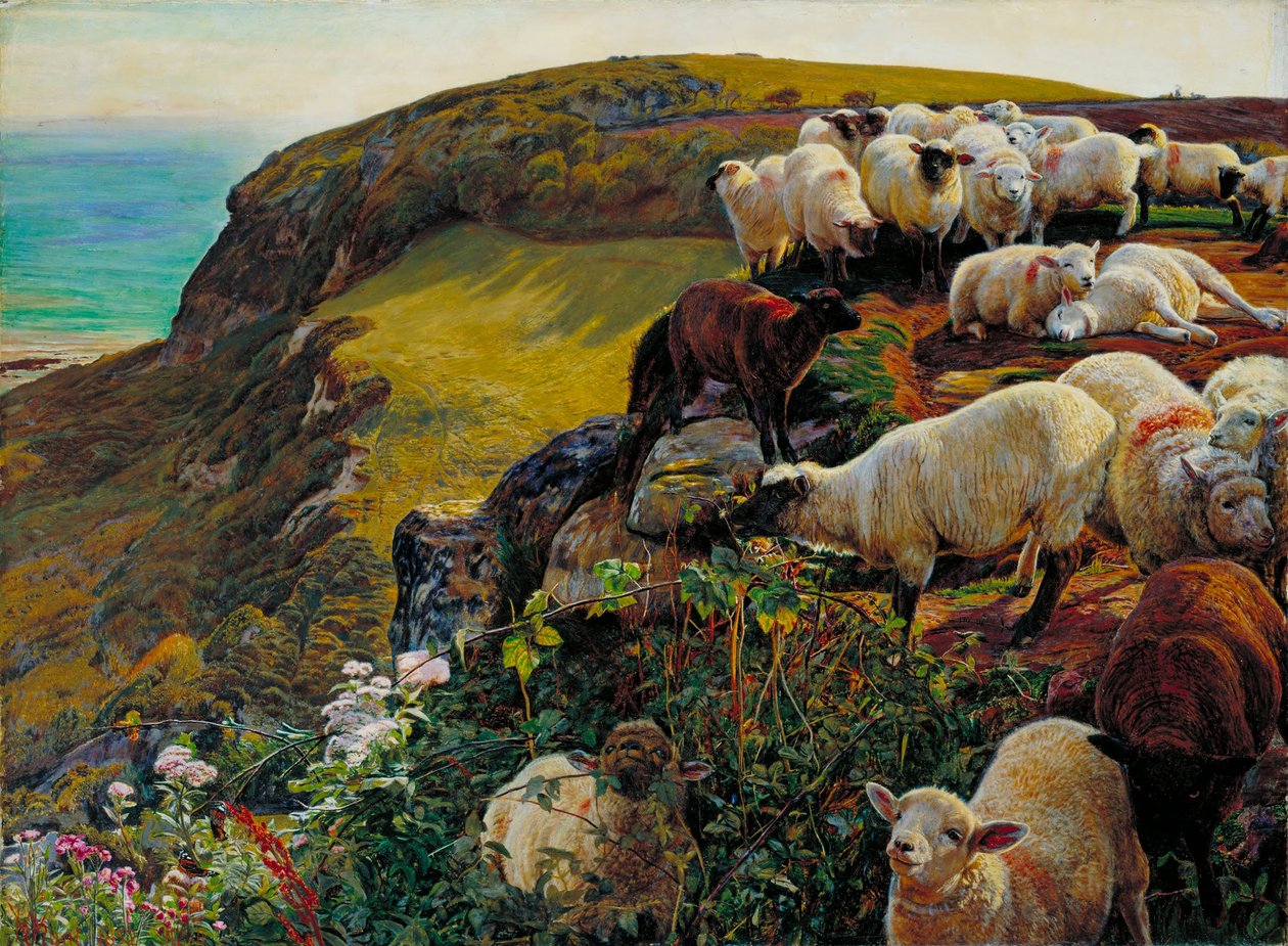 Nuestras costas inglesas de William Holman Hunt