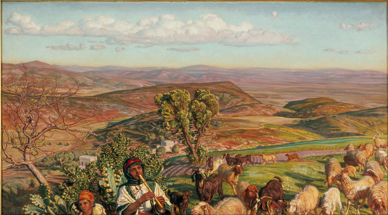 Llanura de Esdraelón desde las alturas sobre Nazaret de William Holman Hunt