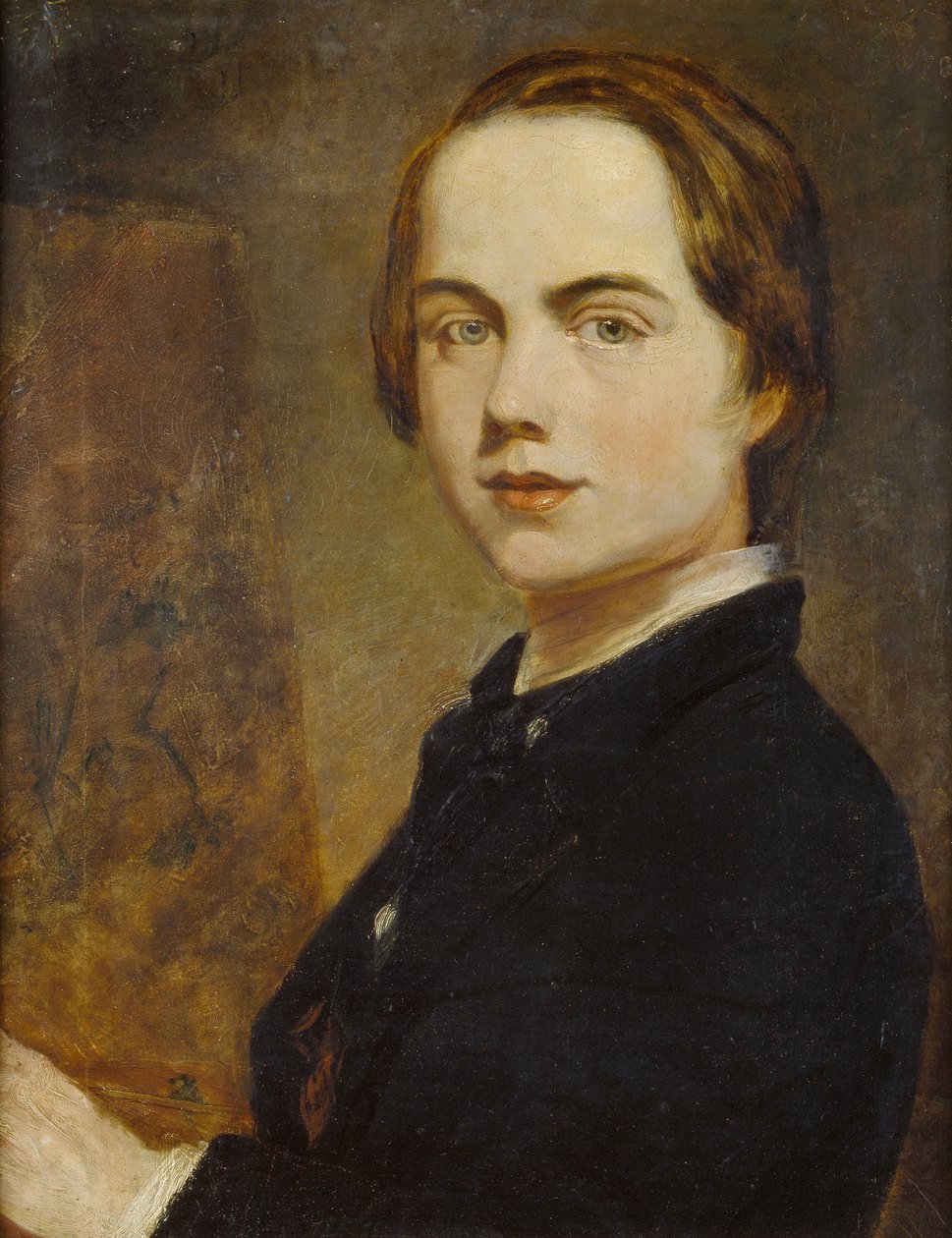 Autorretrato a los 14 años, 1841 de William Holman Hunt
