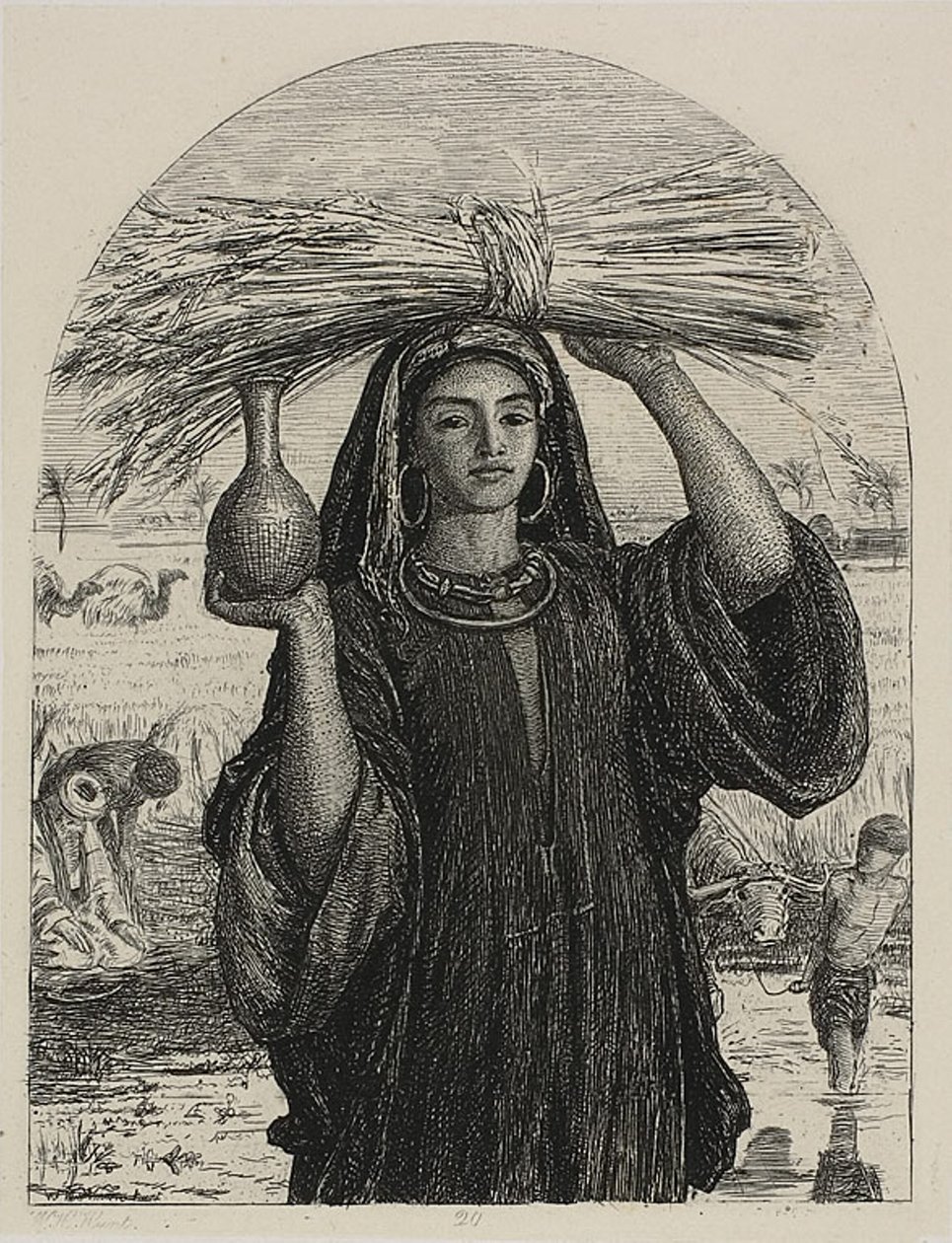 La abundancia de Egipto de William Holman Hunt