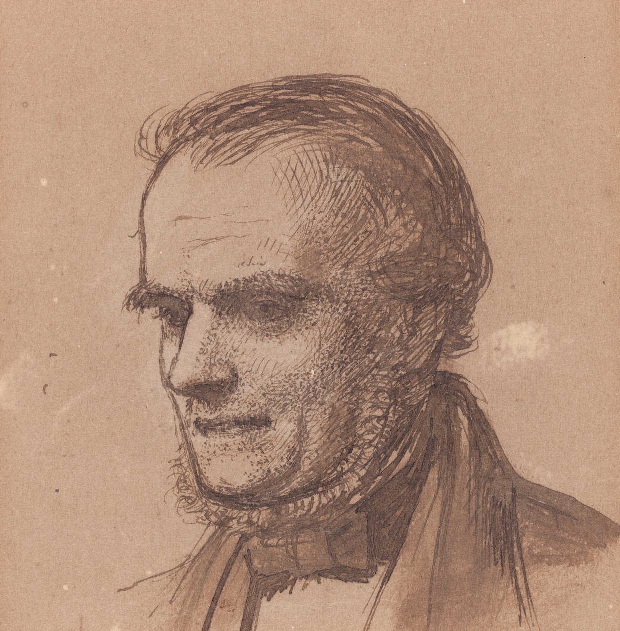 El padre del artista, William Hunt de William Holman Hunt