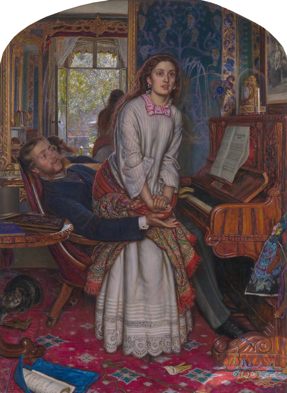 La conciencia que despierta de William Holman Hunt