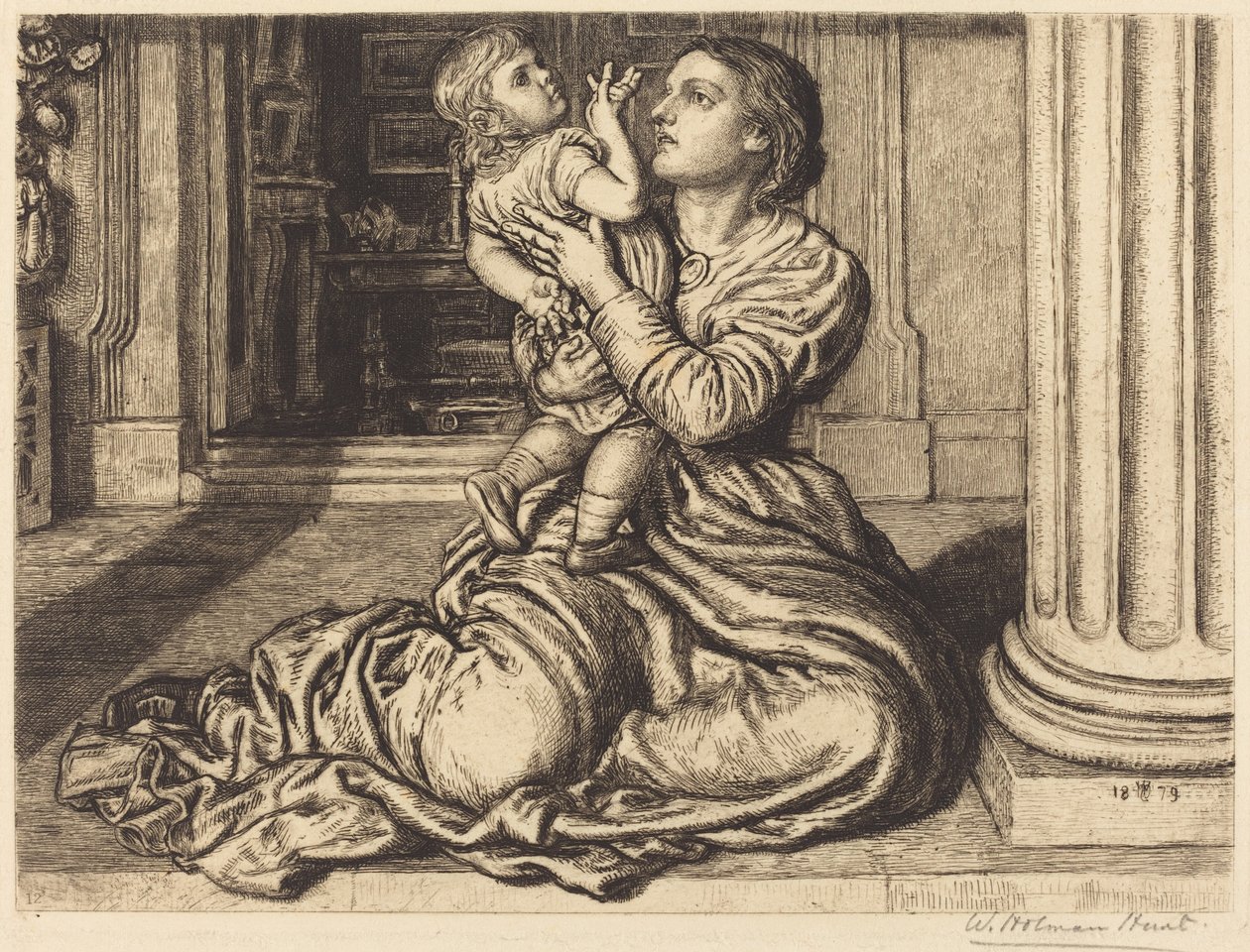 La despedida del padre de William Holman Hunt